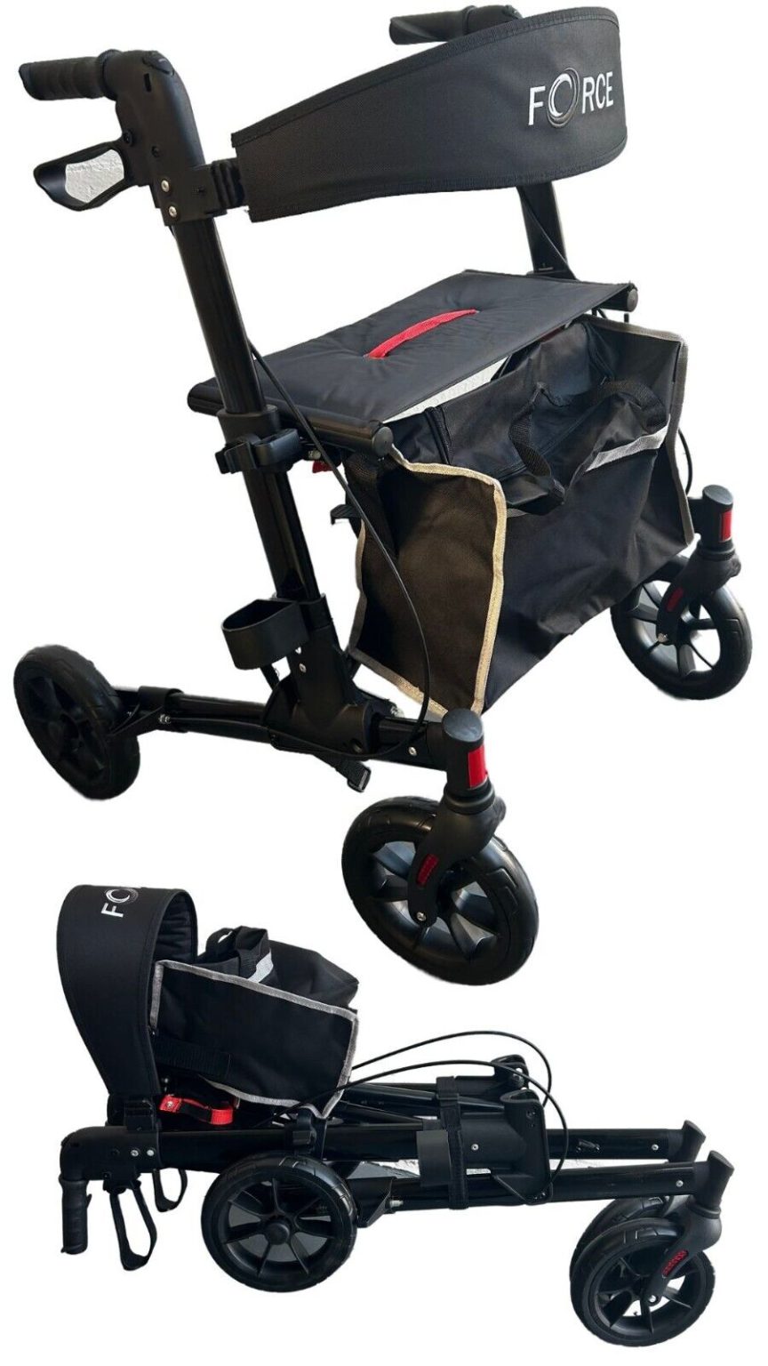 Compact X Ultra Lightweight Rollator - Force Healthcare